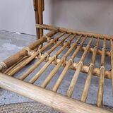 Rattan coffee table