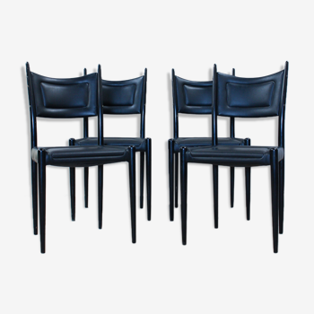 Lot de 4 chaises G-Plan, 1950