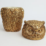 Owl ice bucket by Mauro Manetti