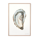 "Clauda", the oyster, art print 21/29.7 cm