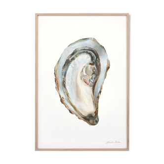 "Clauda", l'huître, tirage d'art 21/29,7 cm