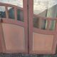 4 Art Nouveau partition doors + transom