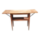 Old solid wood console with 2 flaps.