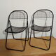 Pair of folding chairs Åland by Niels Gammelgaard for Ikea 1978