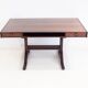 Modern mid-century wooden desk by Gianfranco Frattini for Bernini