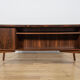 Mid-Century Modern Danish Rosewood Desk by Svend Åge Madsen for H.P. Hansen, Denmark, 1960s