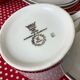 Cups Berry Lourioux porcelain from Limoges
