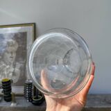 Art Deco glass pitcher