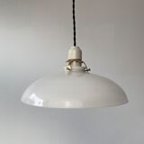 Old vintage opaline pendant lamp