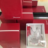 baccarat massena whisky tumblers new with box