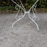 Garden furniture in wrought iron early 20th century