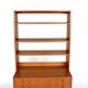 Paire de bibliothèques scandinaves en teck années 60