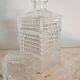 Carafe en verre français des années 1960-1970