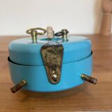 Japy Blue Alarm Clock Alouette Model 60s