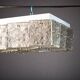 Large Vintage J.T. Kalmar Glass Flush Mount - 1960s Austrian Ceiling Light