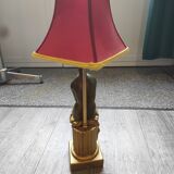 Lampe déesse grec en plâtre à poser Pacini