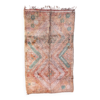 Tapis Marocain Zemmour coloré - 184 x 310 cm