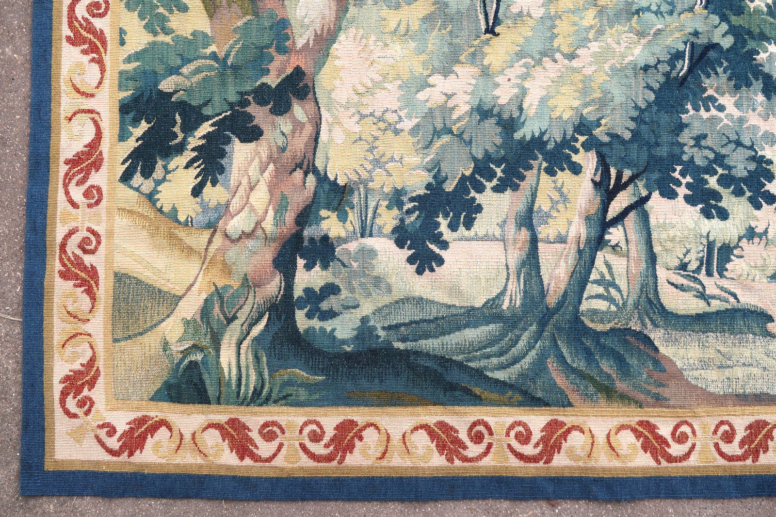 French tapestry Aubusson Hamot 1950