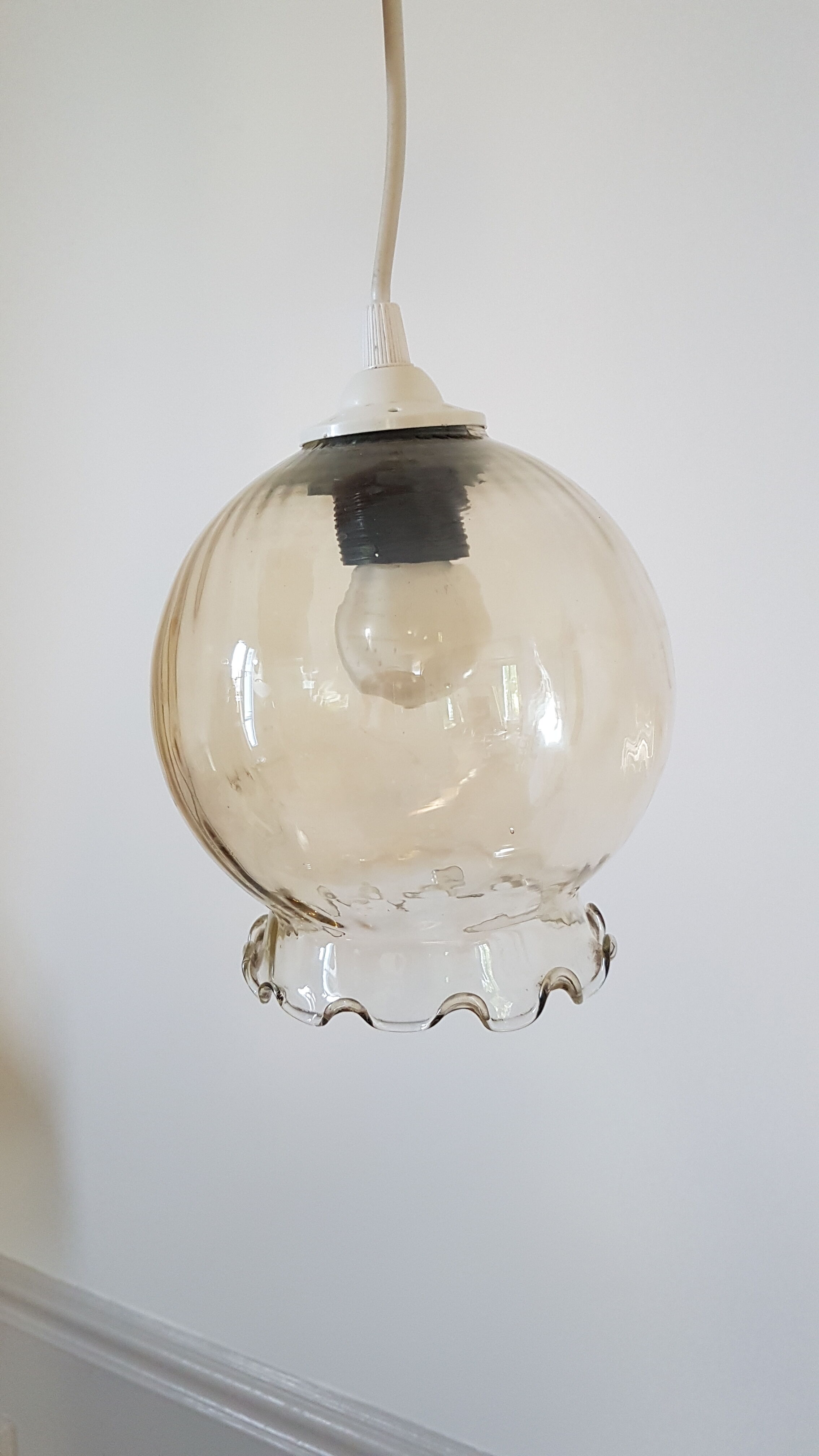 Suspension en verre