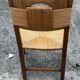 Set of 6 chairs and 2 armchairs, Brutalist style, 1950s