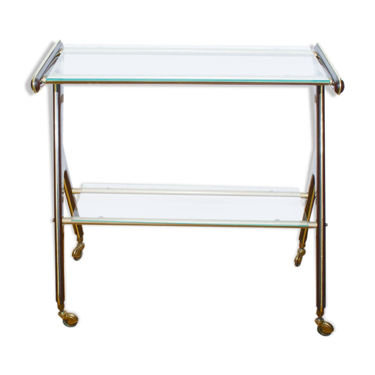 Rare 50’s serving bar cart edited by RAMA Torino, Italy, 1950s