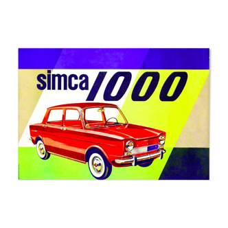 Simca poster