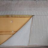 TOGO Banquette' 2 places velours ras beige Ligne Roset 1980