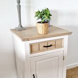Bahut jam maker solid pine white