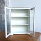 2-door cabinet display case 80s