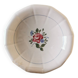 Digoin Sarreguemines pink round dish 24 cm