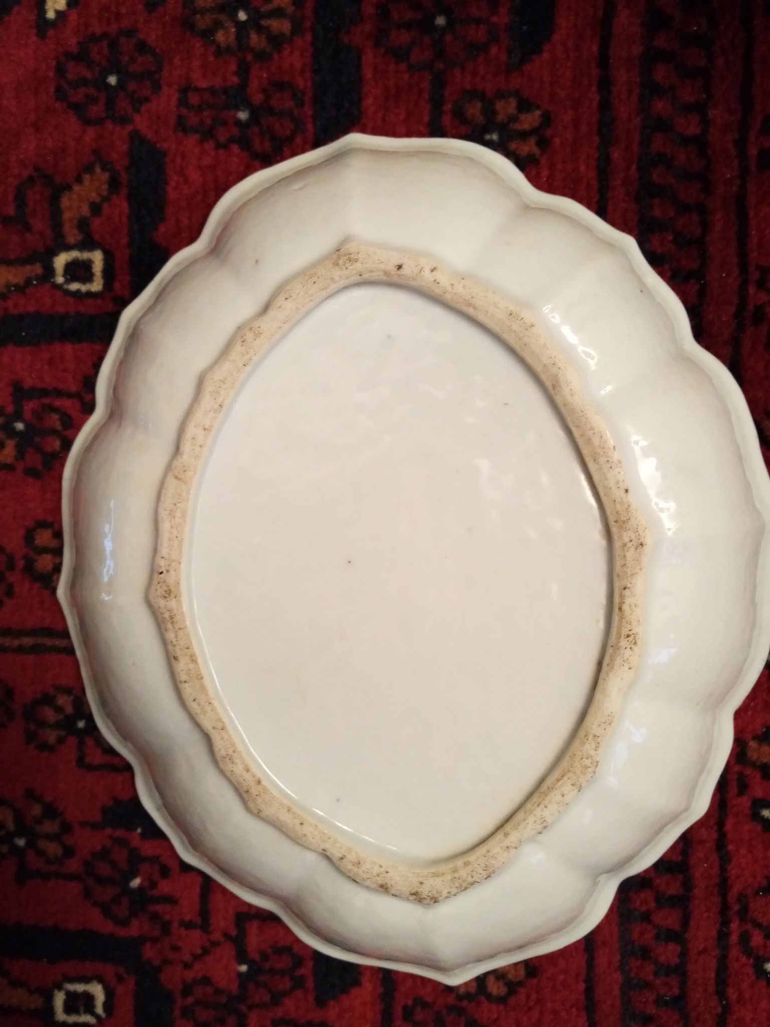 Plat en porcelaine de la Compagnie des Indes