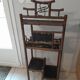 Shelf furniture in lacquered Japanese Chinese bamboo
