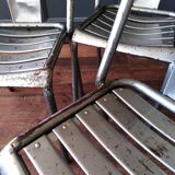 6 Tolix bistro chairs