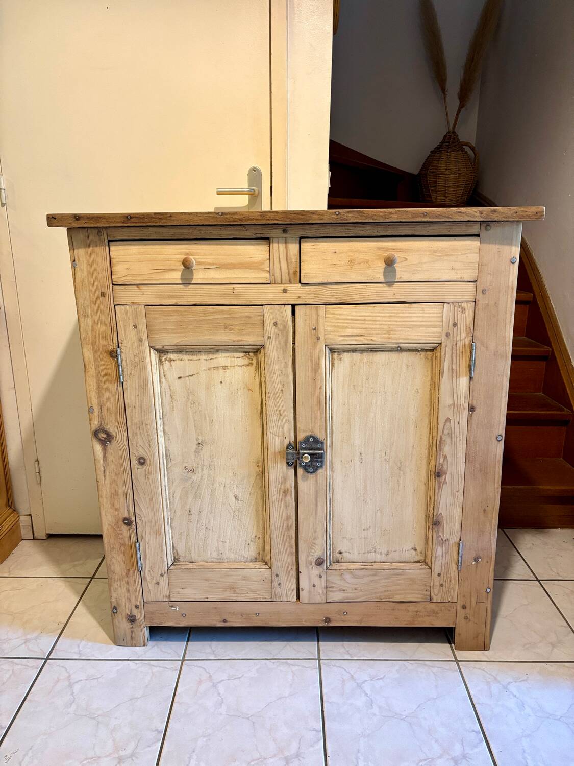 Buffet parisien bois brut