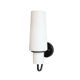 Raak glass torch wall lamp model C-1517