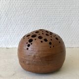 Pyrite stoneware flower pick