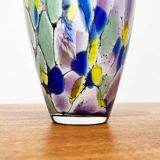 Postmodern glass vase by Hans Jürgen Richartz for the Richartz art collection, 1980s.