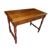 Office Louis XIII in walnut of the 19th siecle