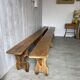 Paire de bancs campagnards 300cm
