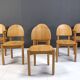 Chaises de salle à manger en bois de pin Rainer Daumiller pour Hirtshals Savvaerk, lot de 6, 1