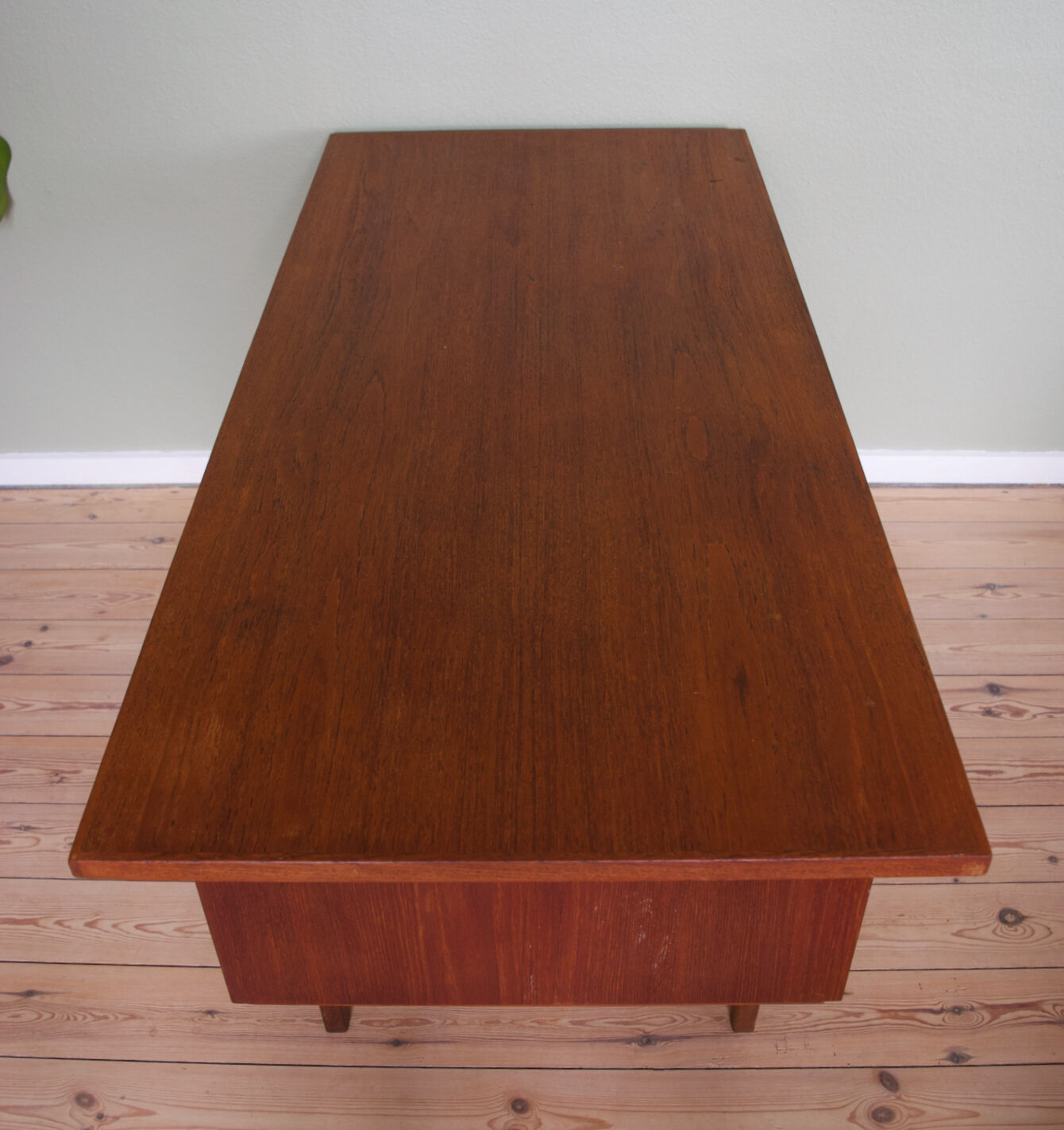 Mid-Century Danish Teak Desk, 1960s