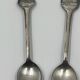 Set of 4 Souvenir Spoons Expo 58 Rare Pavilions
