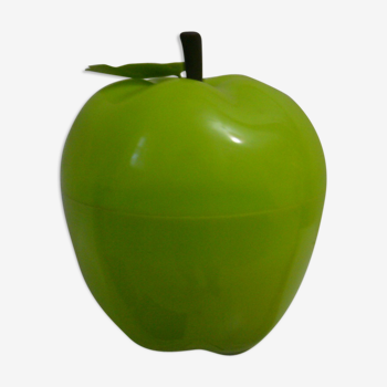 Apple bucket has 1970 green ice