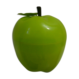 Apple bucket has 1970 green ice
