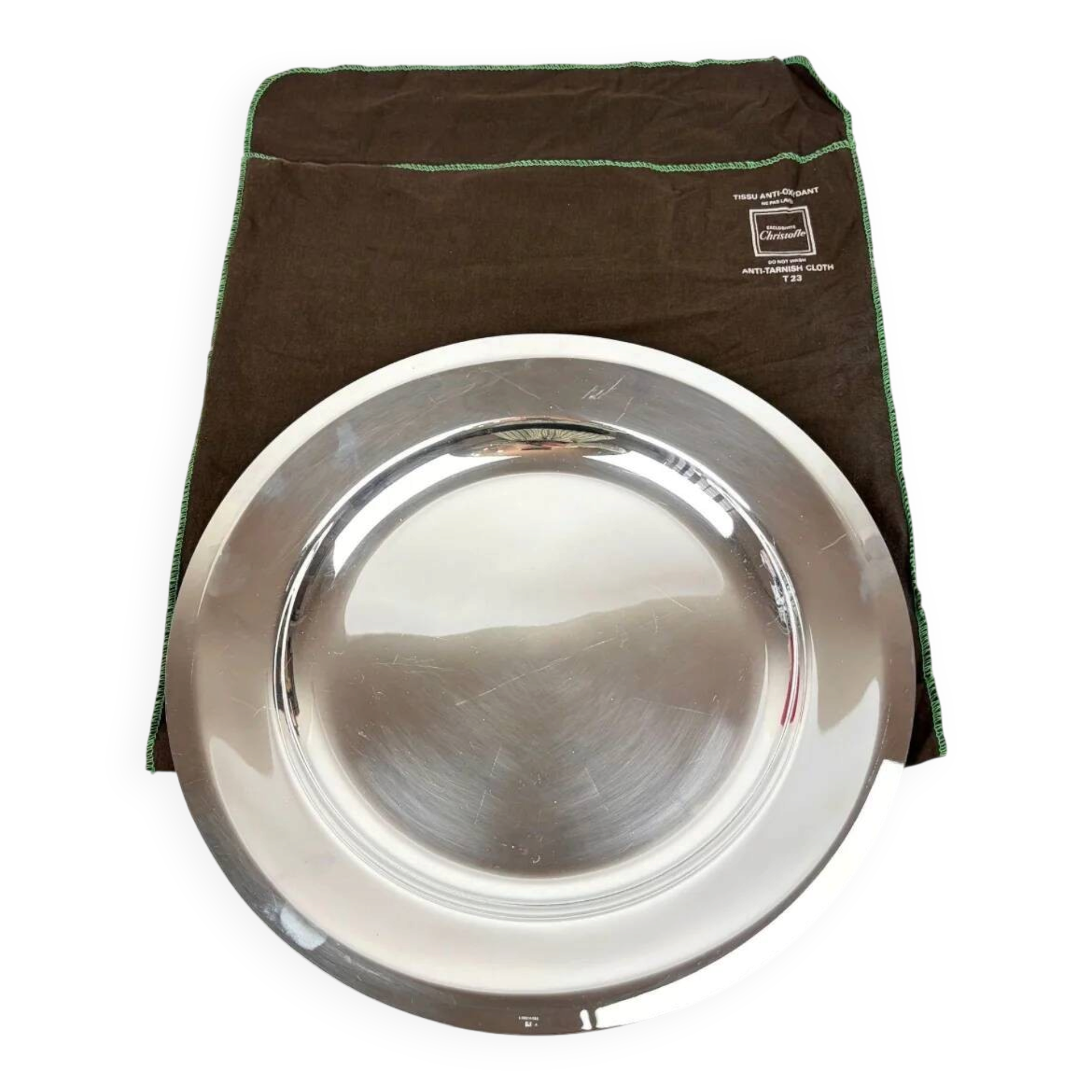 Christofle silver-plated serving dish