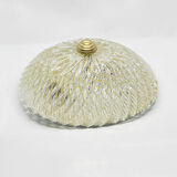 Large ice glass ceiling lamp, Massive, Germany, 1970s