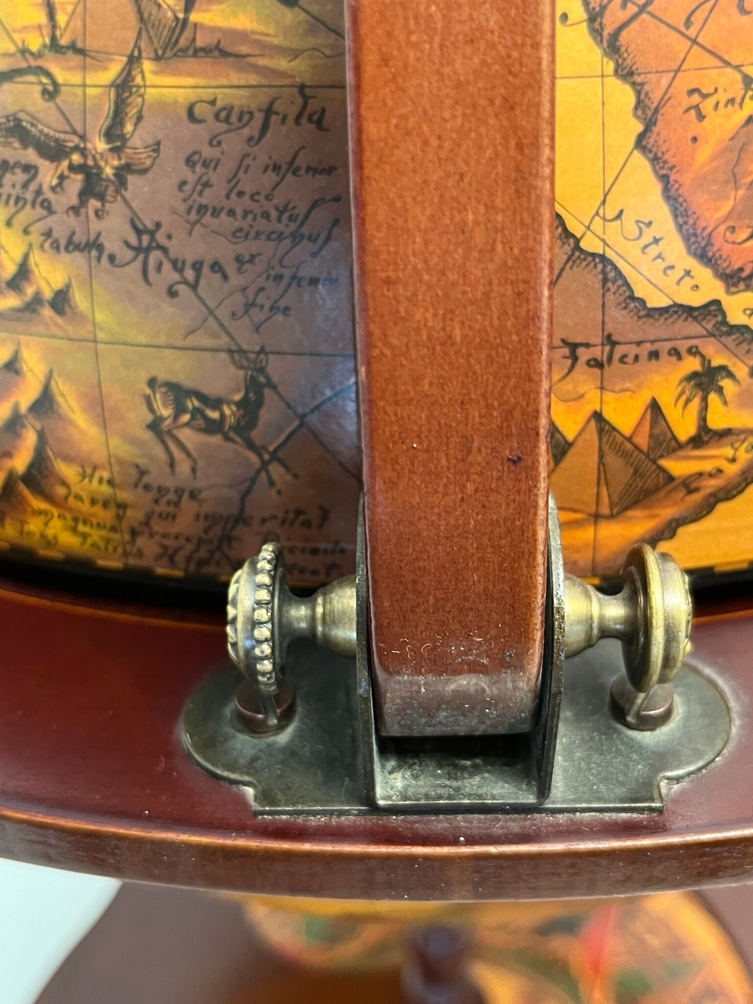 Bar cart vintage globe