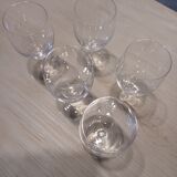 5 crystal edge glasses