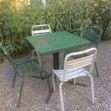 Tolix table and chairs