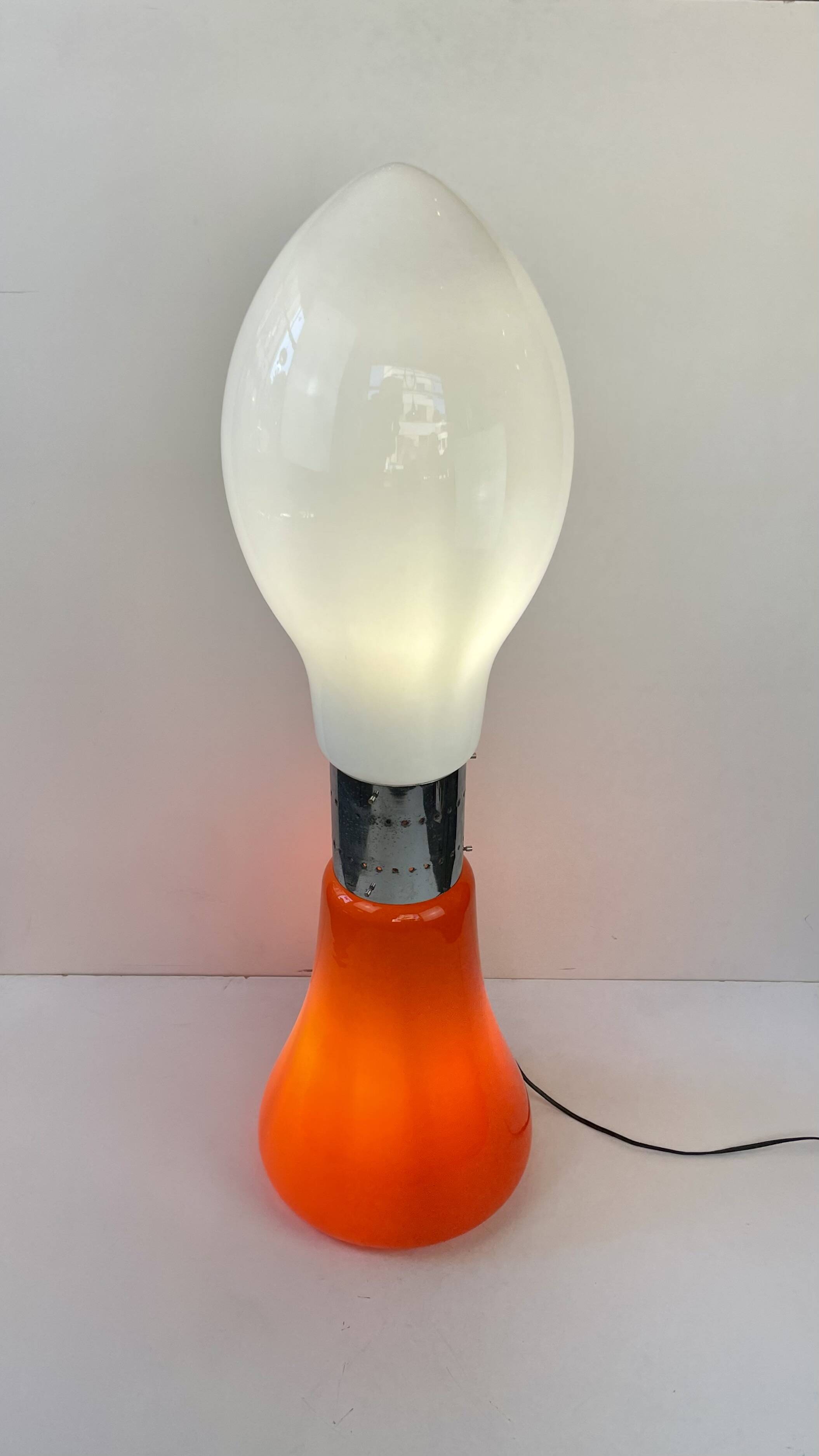 Birillo, Floor Lamp by Carlo Nason for Mazzega, 1970s